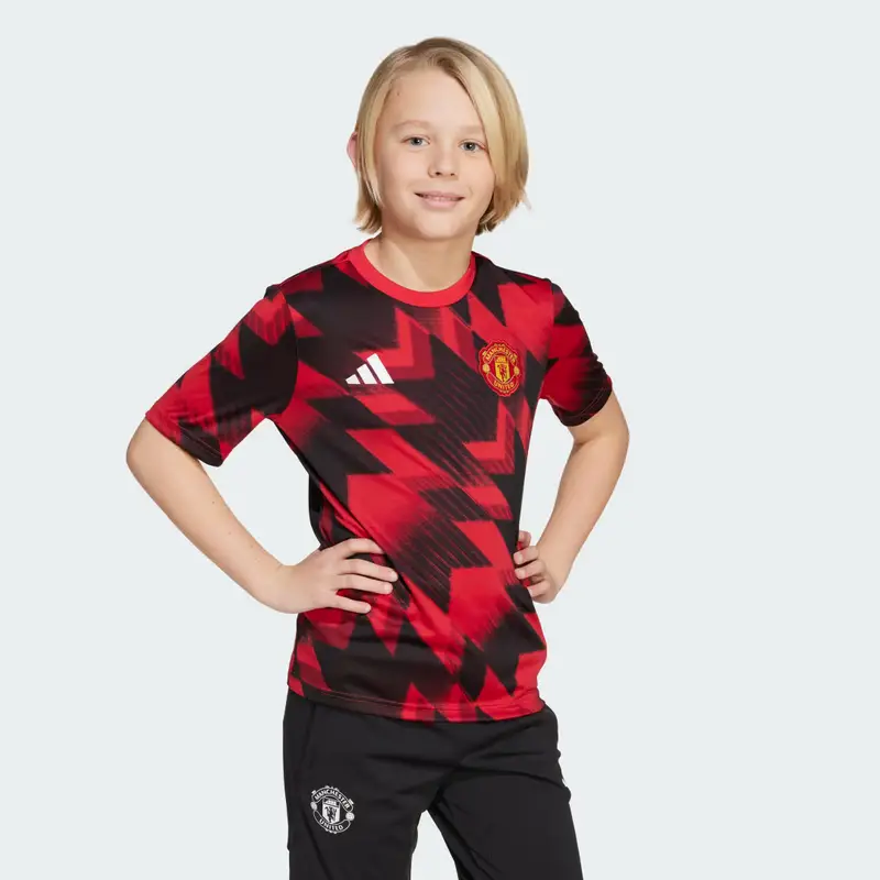 Maglia Pre-Match 25/26 Junior Manchester United FC Mufc Red