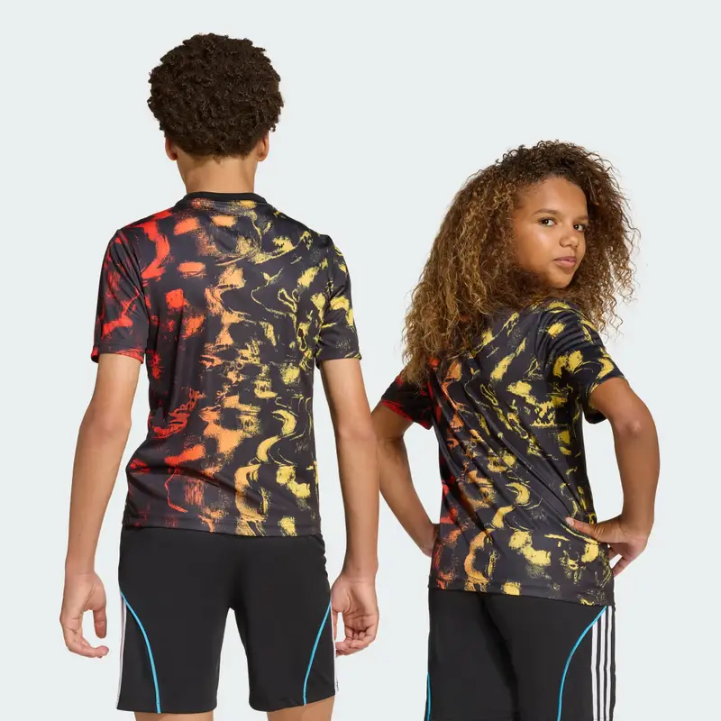 Maglia Pre-Match 25/26 Junior Newcastle United FC Black miniatura 2