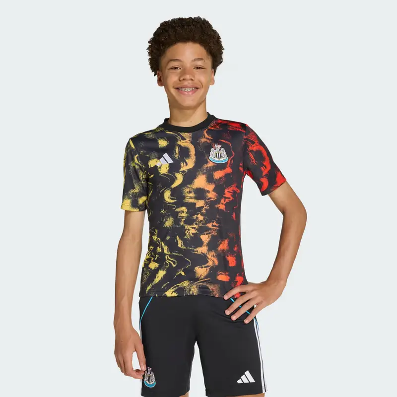 Maglia Pre-Match 25/26 Junior Newcastle United FC Black miniatura 3