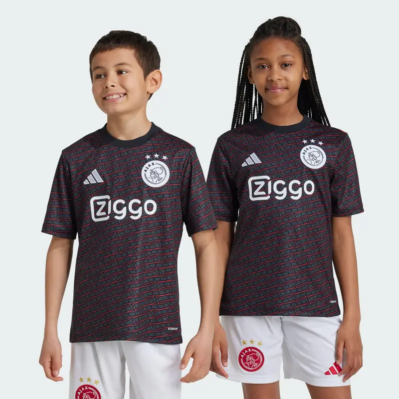 Maglia Pre-Match Junior Ajax Amsterdam | Adidas Nero