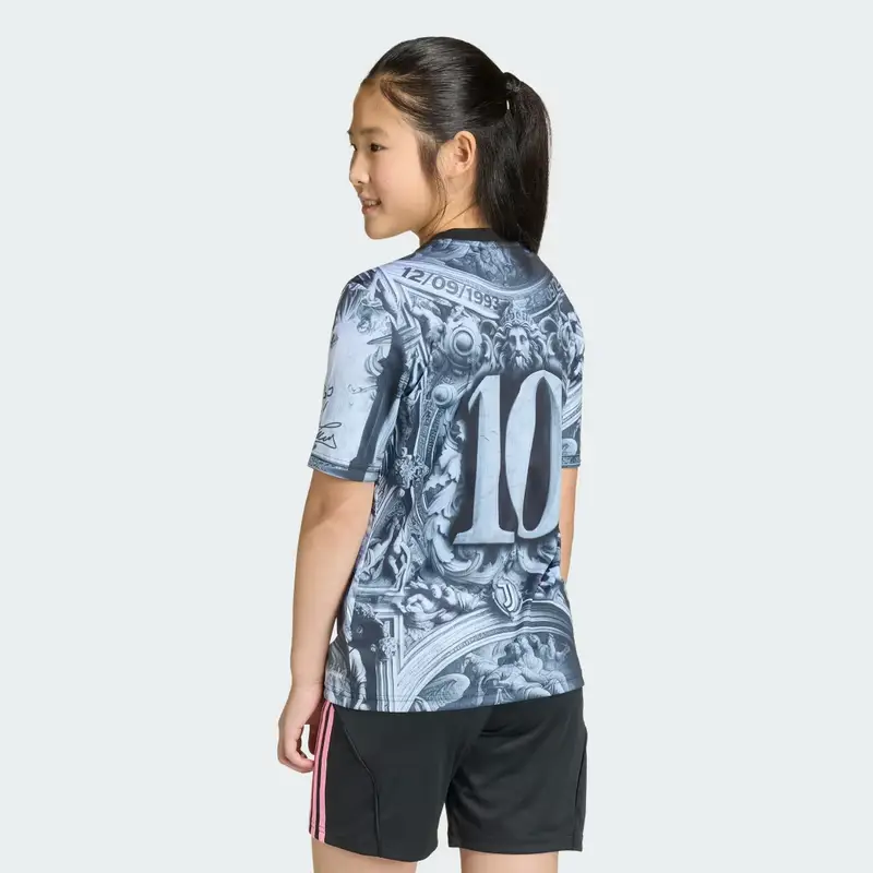 MAGLIA PRE-MATCH JUVENTUS 25/26 JUNIOR Black miniatura 2