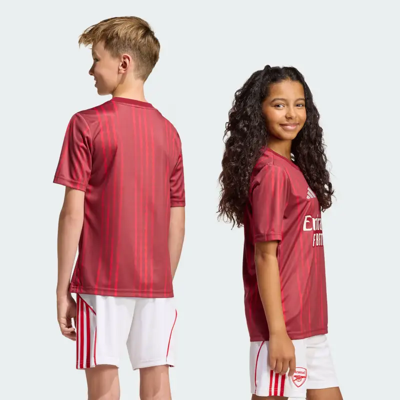 Maglia Pre-Match Kids 26 Arsenal FC Team Coll Burgundy 2 miniatura 2