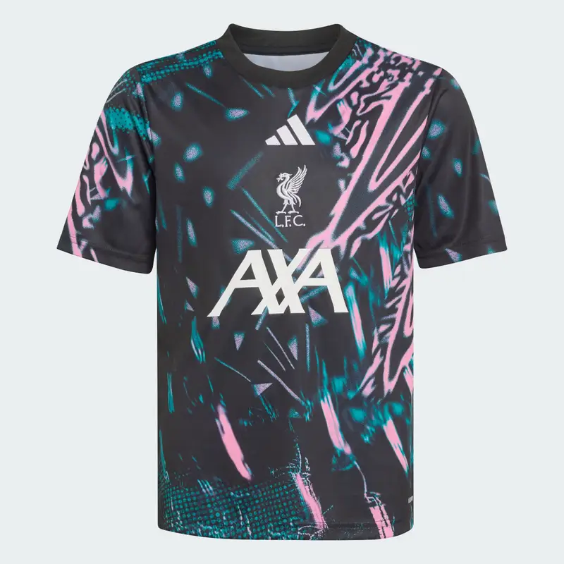 Maglia PRE MATCH Liverpool FC 25/26 Bambini Black miniatura 4