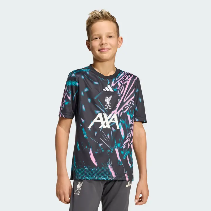 Maglia PRE MATCH Liverpool FC 25/26 Bambini Black