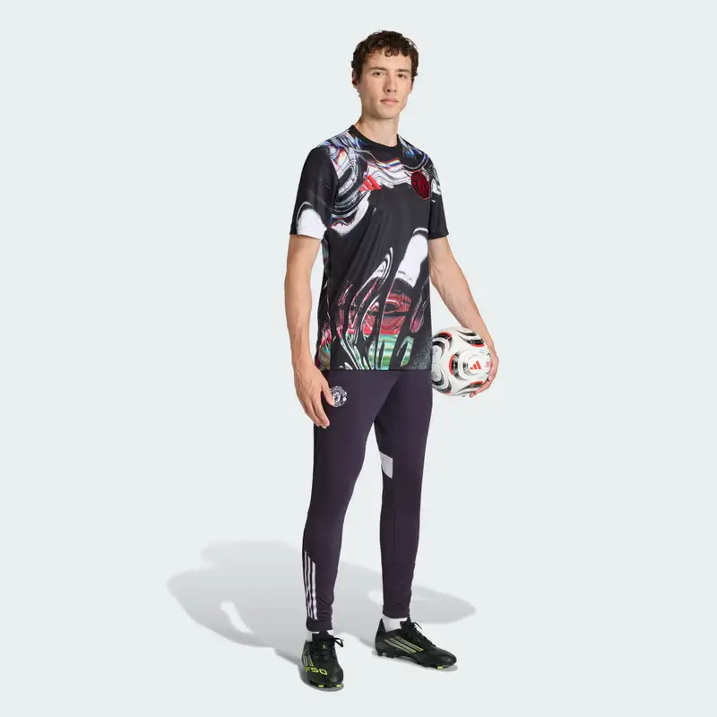 Maglia Pre Match Manchester United 25/26 Black miniatura 3