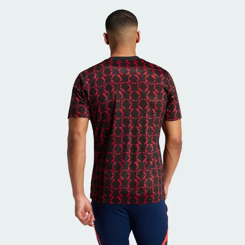 Maglia Pre-Match Manchester United FC Black miniatura 2