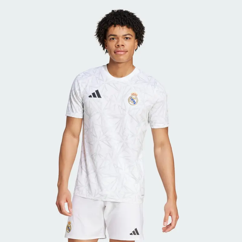 Maglia Pre-Match Real Madrid | Adidas Bianco