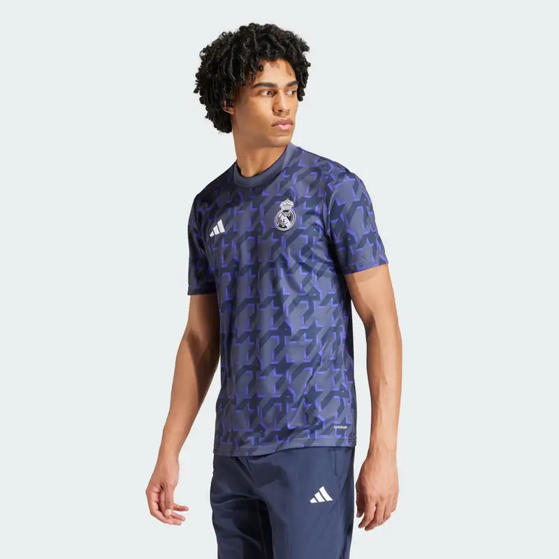 Maglia Pre-Match Real Madrid | Adidas Blu navy