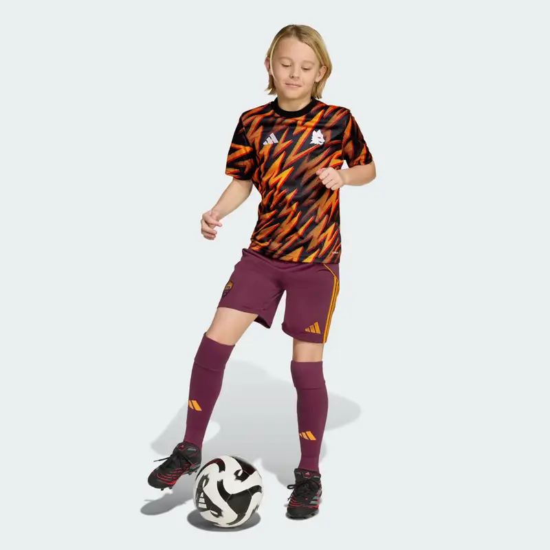 Maglia Pre Partita AS Roma 25/26 Bambino Black miniatura 3