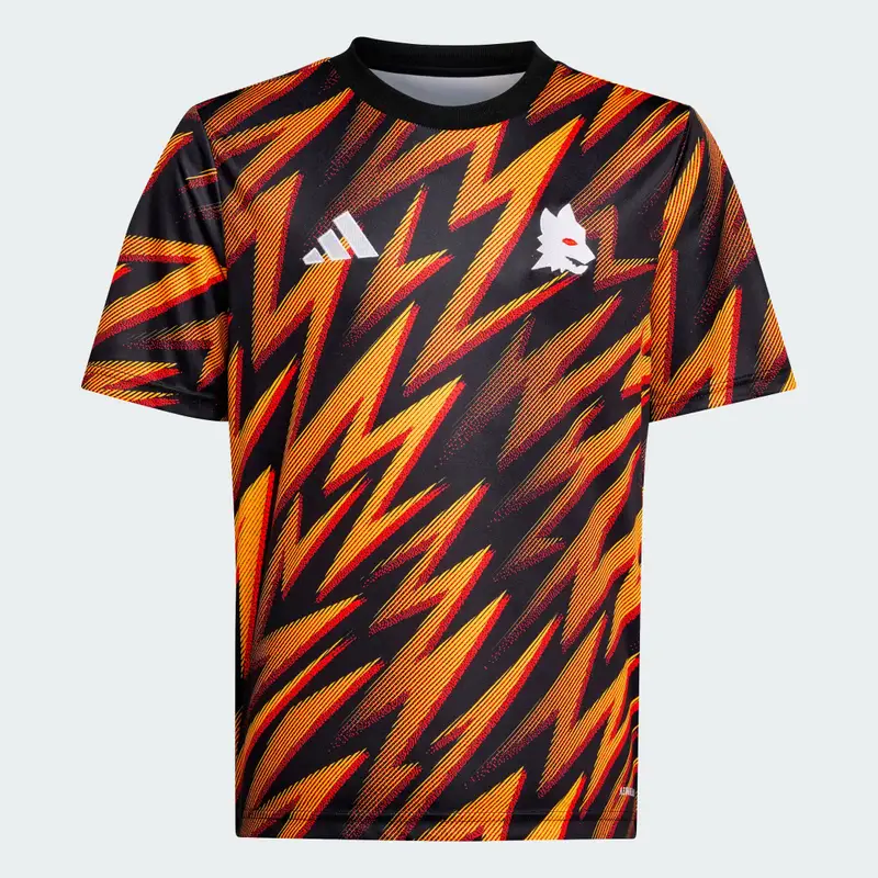 Maglia Pre Partita AS Roma 25/26 Bambino Black miniatura 4