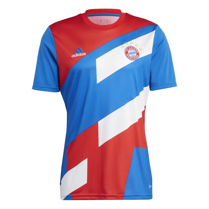 Maglia pre-partita Bayern Monaco 2022/23 | Adidas Rosso