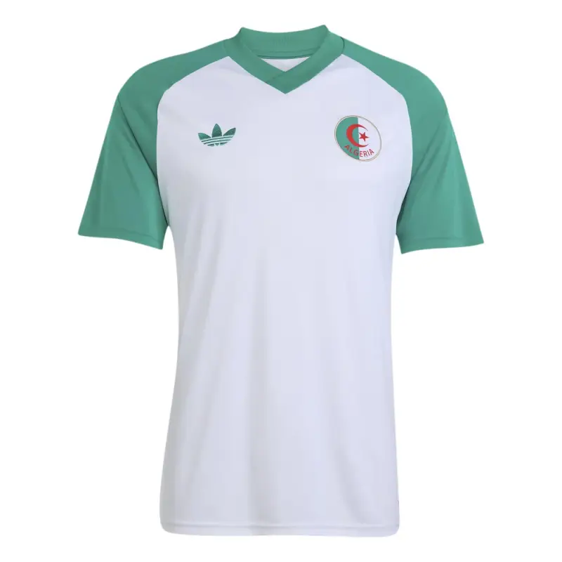 Maglia Prematch Algeria Coupe du Monde 2026 Blanc