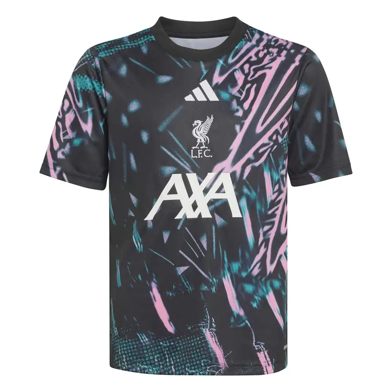 Maglia Prematch bambino Liverpool FC 2025/26 Noir