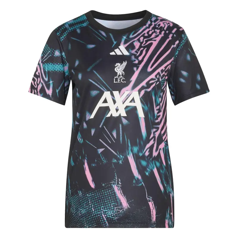 Maglia Prematch donna Liverpool FC 2025/26 Noir