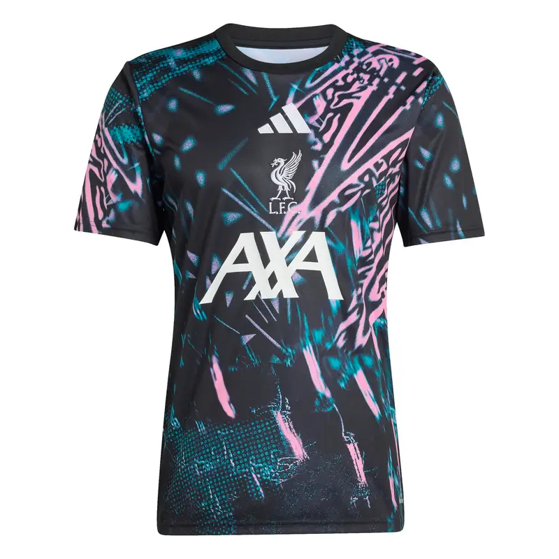 Maglia Prematch Liverpool FC 2025/26 Noir