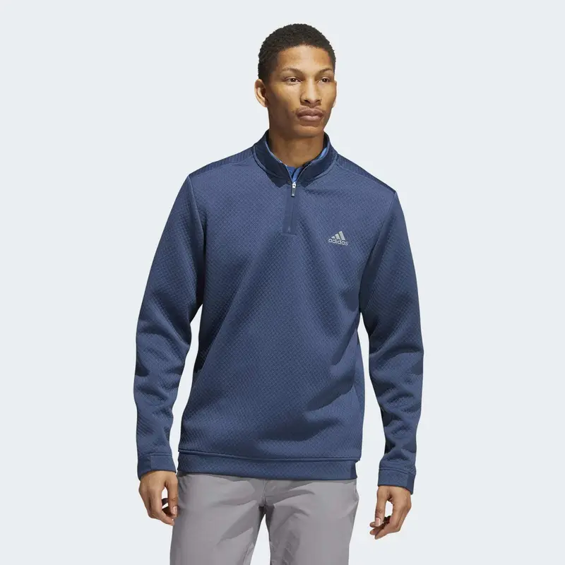 Maglia Primegreen Water-Resistant Quarter-Zip | Adidas Blu