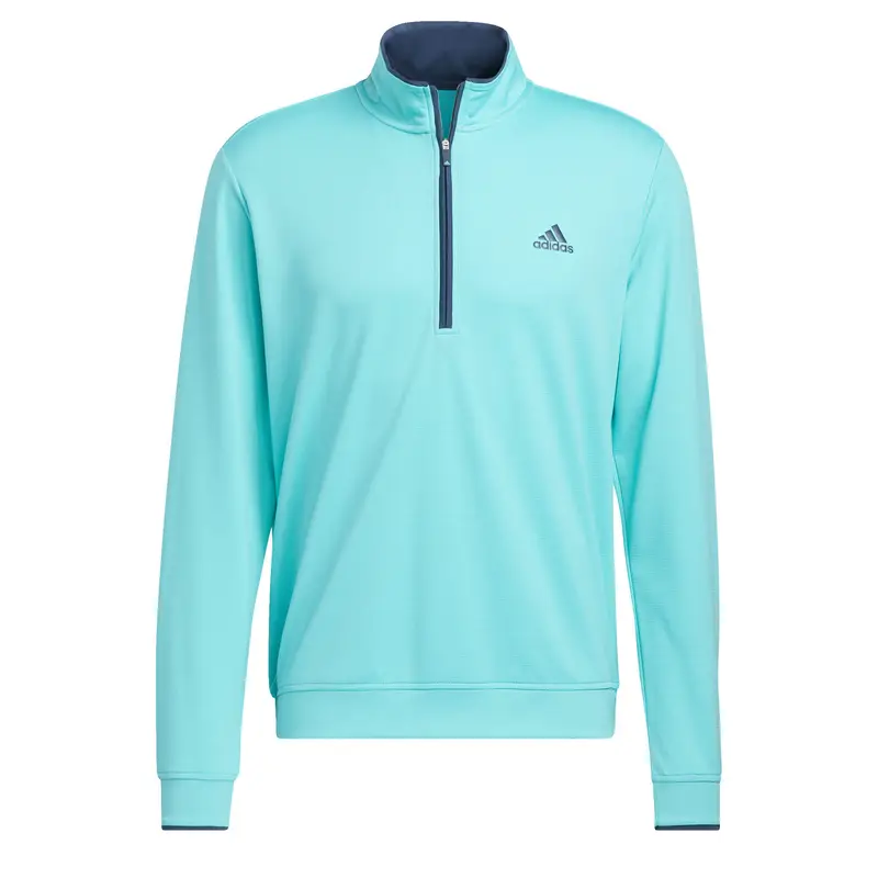 Maglia Quarter-Zip | Adidas Turchese