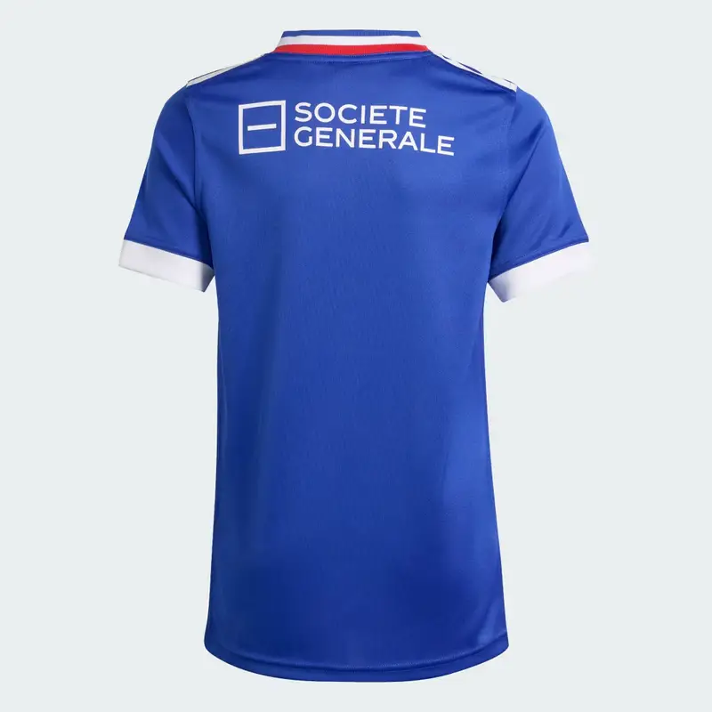 Maglia replica giovanile Home rugby Francia Semi Lucid Blue miniatura 2