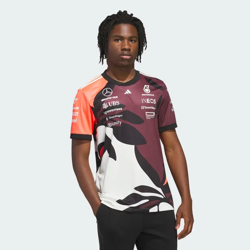 Maglia Replica Summer Pack Mercedes - AMG Petronas Formula One Team Driver Aurora Ruby miniatura 3