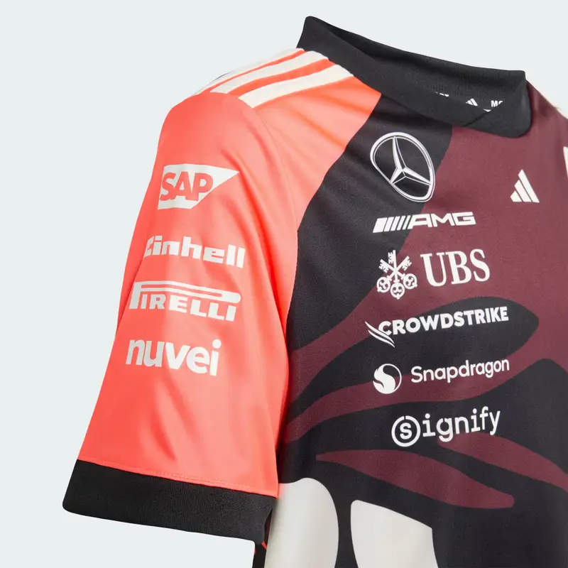 Maglia Replica Summer Pack Mercedes - AMG Petronas Formula One Team Driver Junior Aurora Ruby miniatura 4