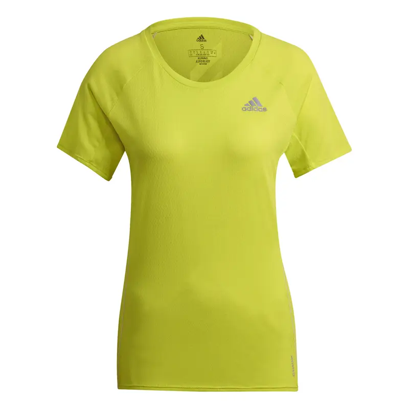 maglia running adi runner giallo donna S