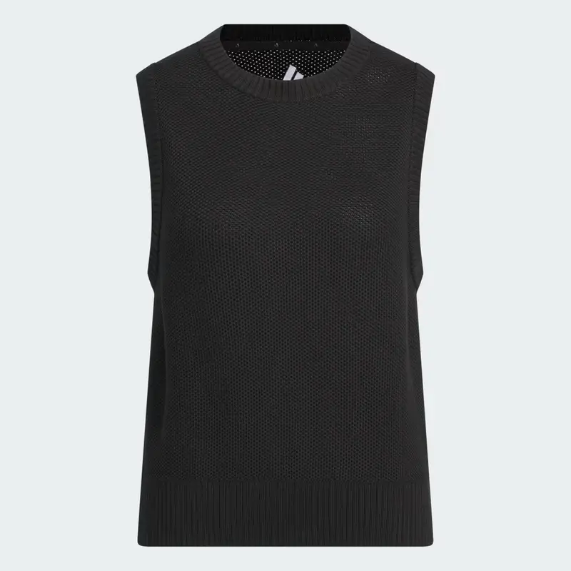 Maglia senza maniche Ultimate365 Knit Tour Black miniatura 4