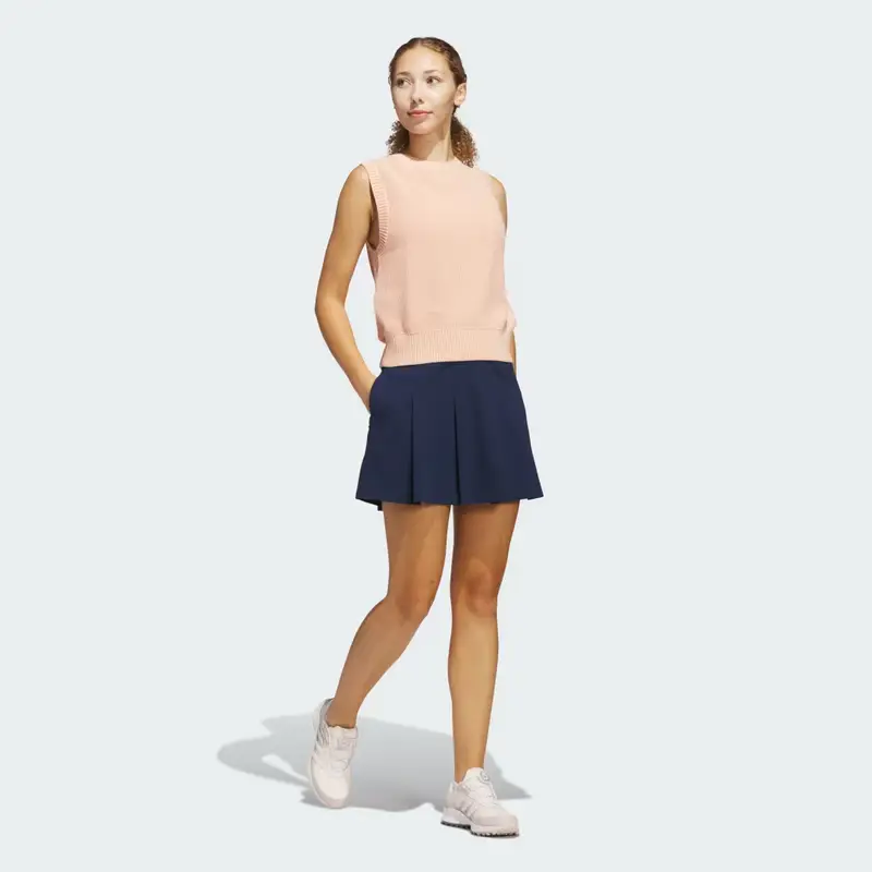 Maglia senza maniche Ultimate365 Knit Tour Powder Coral miniatura 3