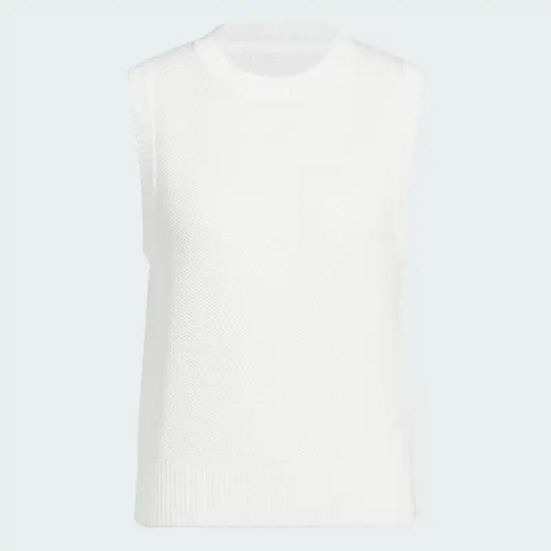 Maglia senza maniche Ultimate365 Knit Tour White miniatura 4