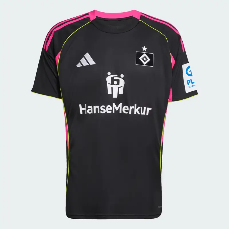 Maglia (Short Sleeve) Hamburger SV Black miniatura 4