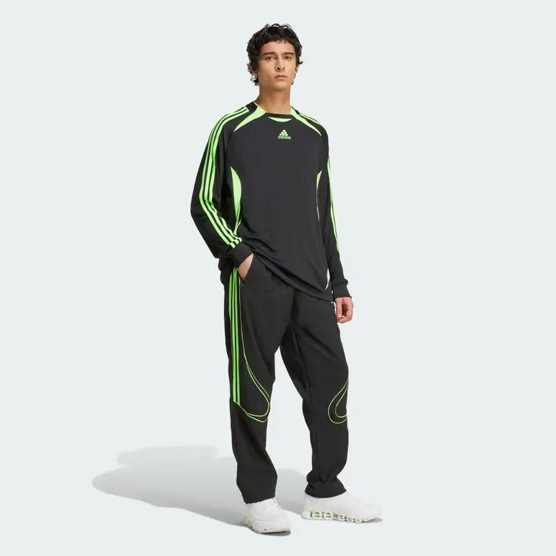 Maglia Teamgeist adicolor Long Sleeve Black miniatura 3