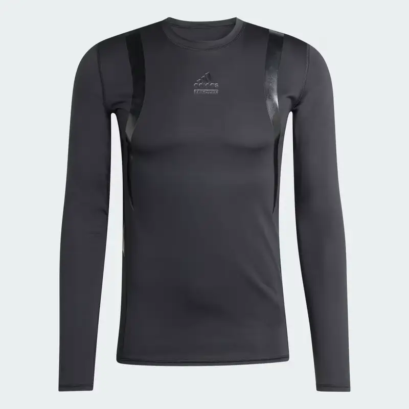 MAGLIA TECHFIT TIGHT LONG SLEEVE Black miniatura 4