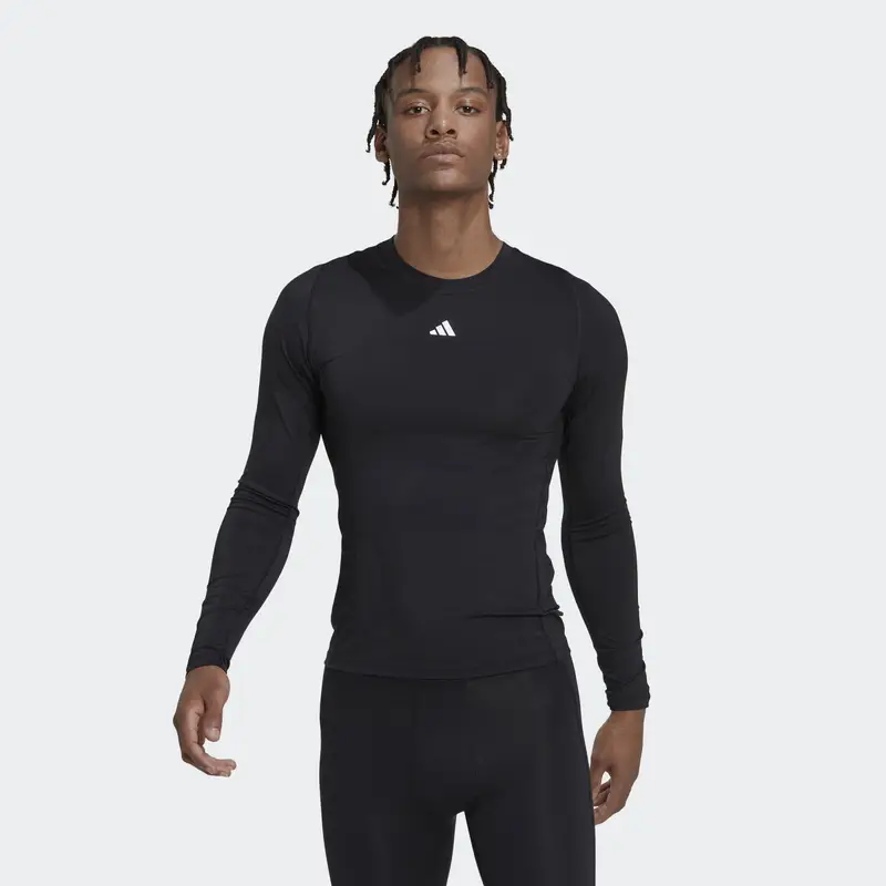 Maglia Techfit Training Long Sleeve | Adidas Nero