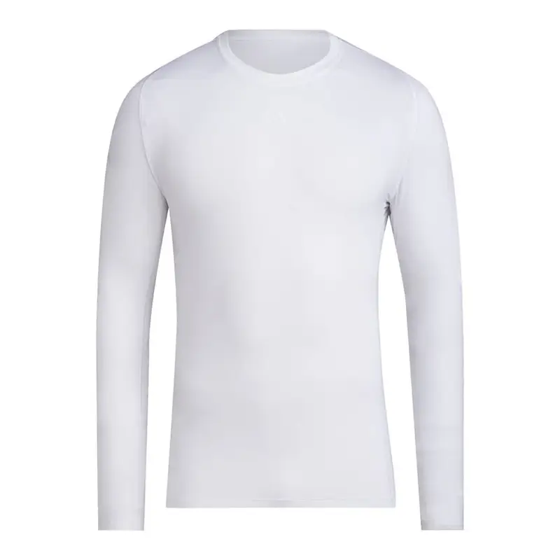 Maglia Termica Calcio Ml Tech Fit Compression Bianco Uomo XL