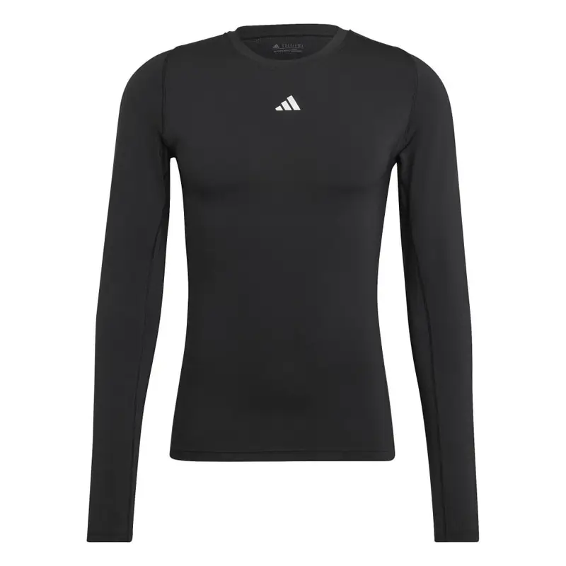 Maglia Termica Calcio Ml Tech Fit Compression Nero Uomo L