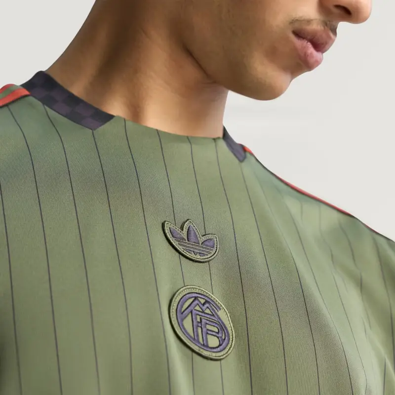 Maglia Terrace Icons FC Bayern MÃ¼nchen Base Green miniatura 3