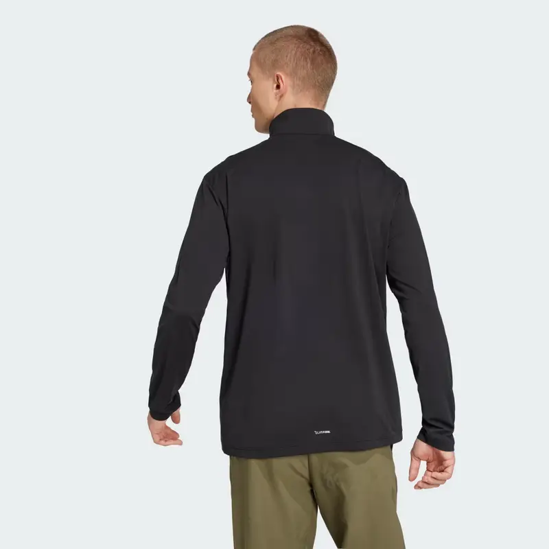 Maglia Terrex Multi Climacool 1/2 Zip Long Sleeve Black miniatura 2