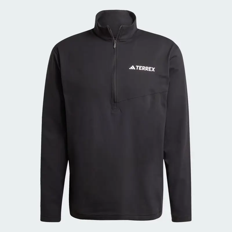 Maglia Terrex Multi Climacool 1/2 Zip Long Sleeve Black miniatura 4