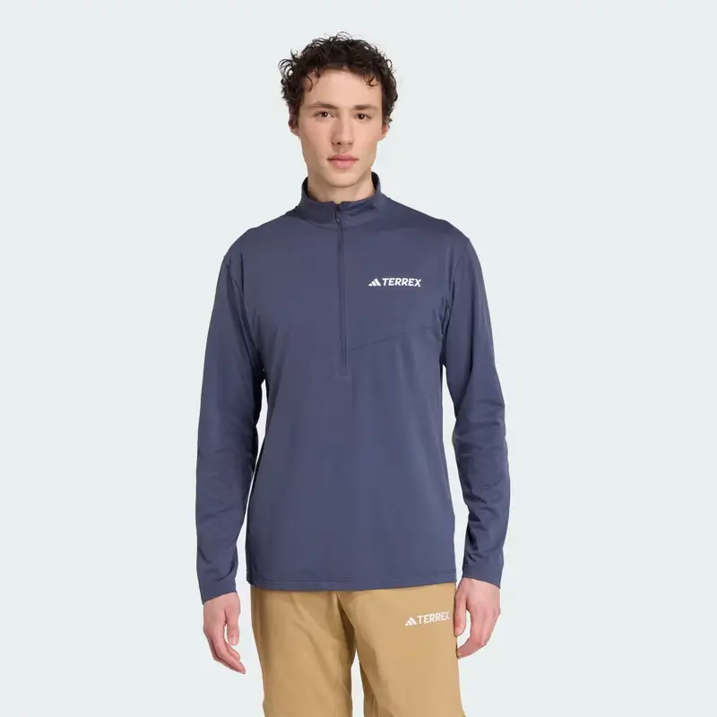 Maglia Terrex Multi Climacool 1/2 Zip Long Sleeve Shadow Navy