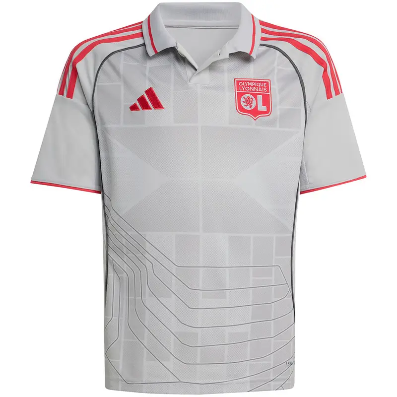 Maglia terza bambino OL 2025/26 Gris