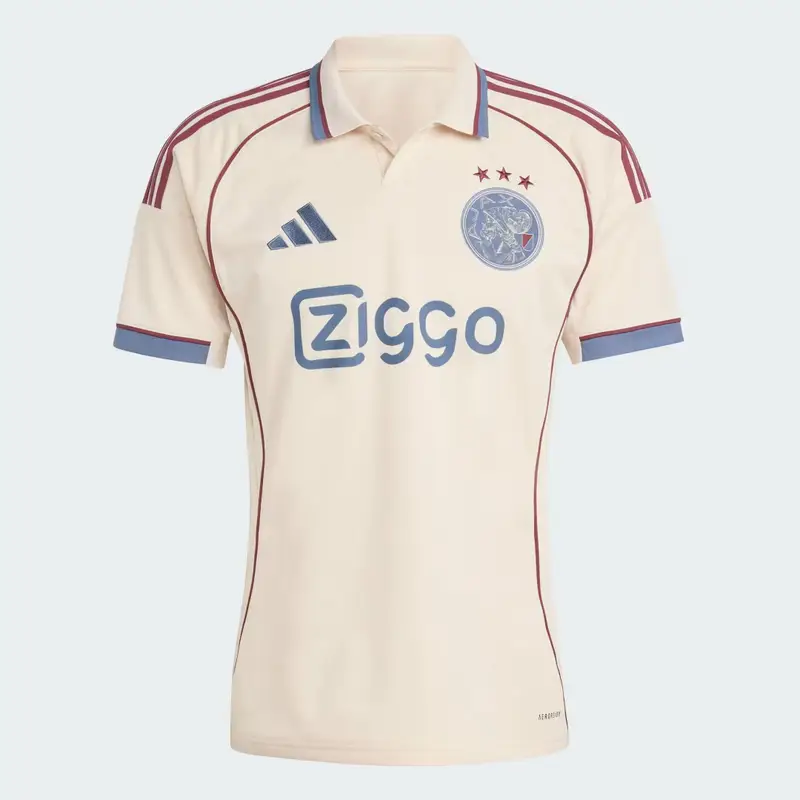 Maglia Third 25/26 Ajax Amsterdam Halo Ivory miniatura 4