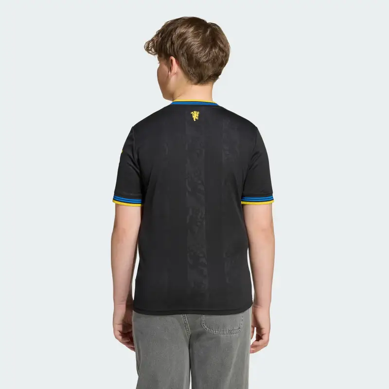 Maglia Third 25/26 Manchester United FC Kids Black miniatura 4