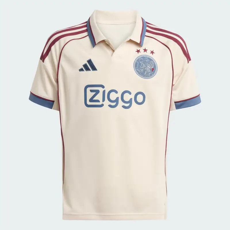 Maglia Third Ajax Amsterdam 25/26 kids Halo Ivory miniatura 4
