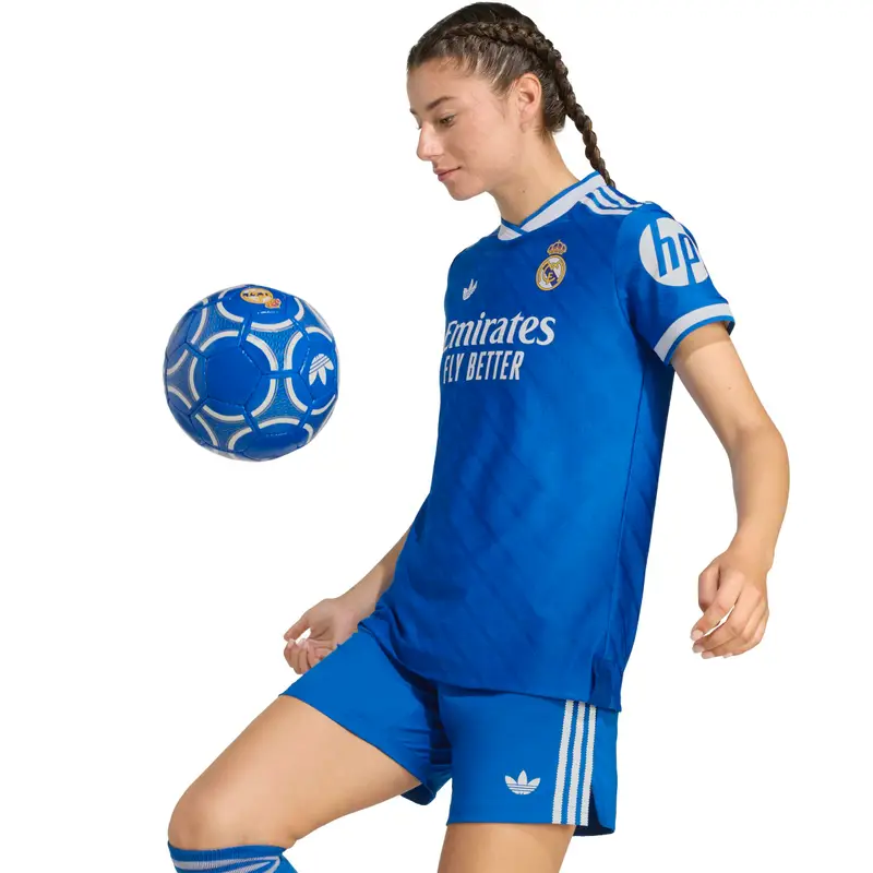 Maglia Third Autentica donna Real Madrid 2025/26 Bleu