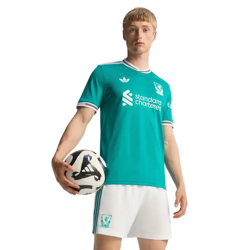 Maglia Third Autentica Liverpool FC 2025/26 Vert
