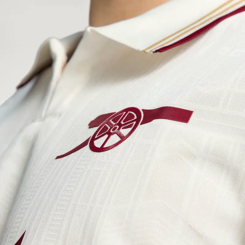 Maglia Third Authentic dell' Arsenal 25/26 Cloud White miniatura 4