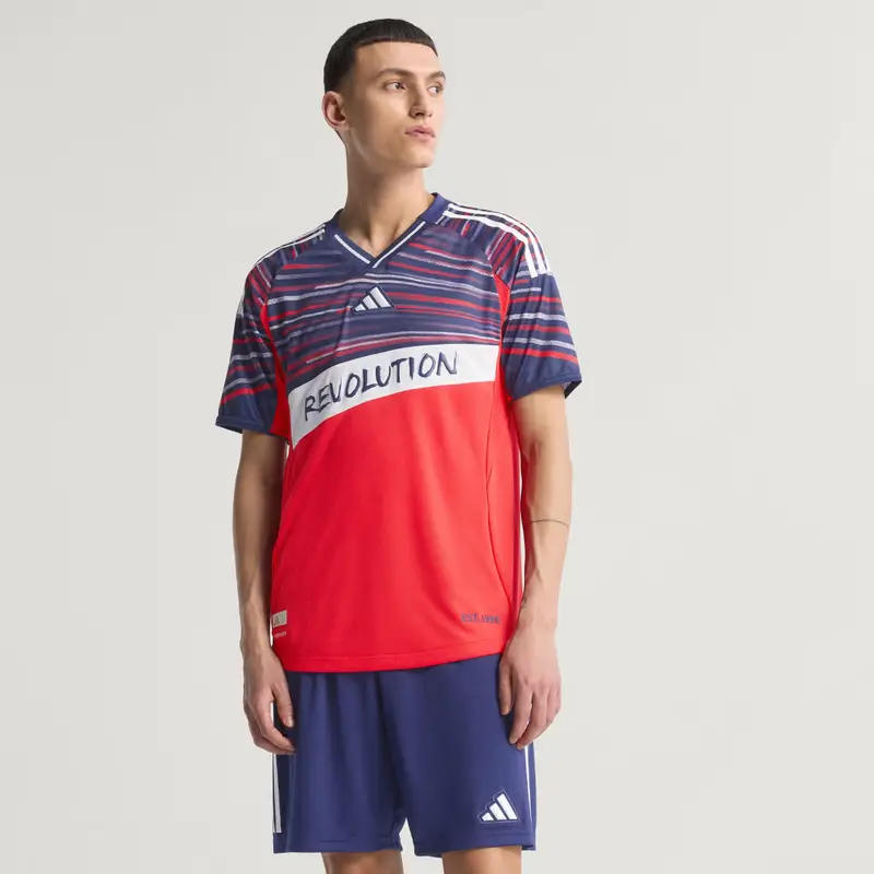 Maglia Third Authentic New England Revolution 25/26 Bright Red