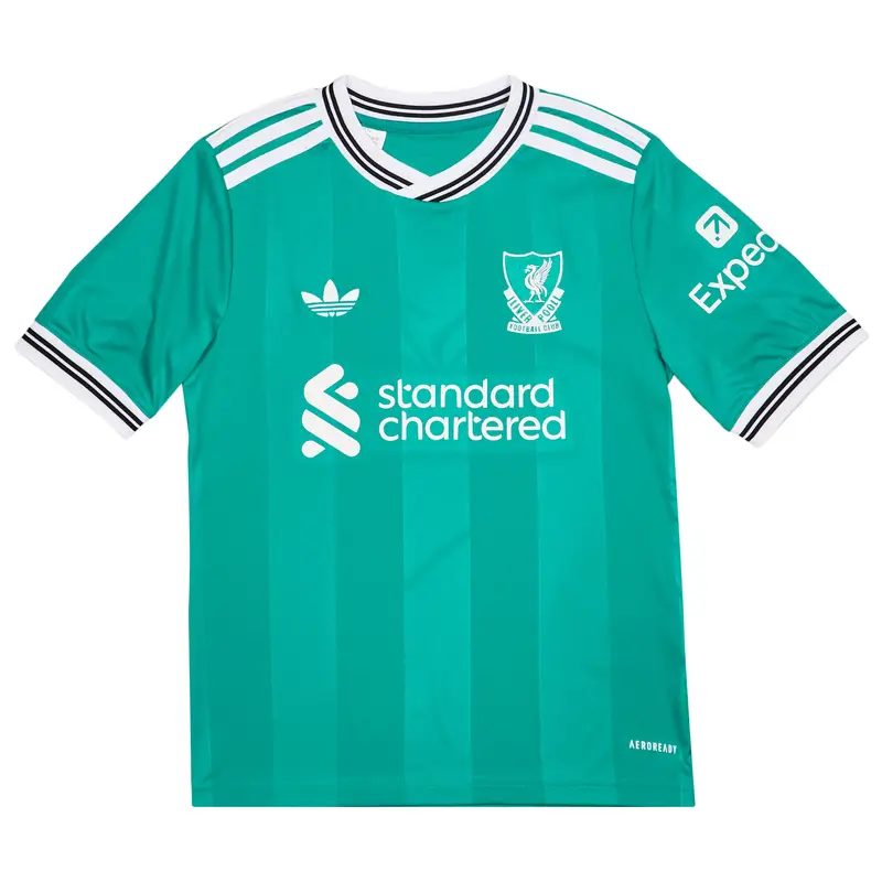 Maglia Third bambino Liverpool FC 2025/26 Vert