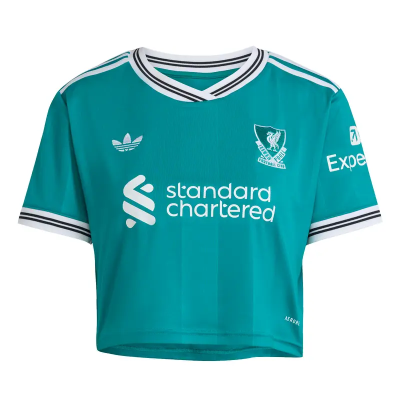 Maglia Third crop donna Liverpool FC 2025/26 Vert
