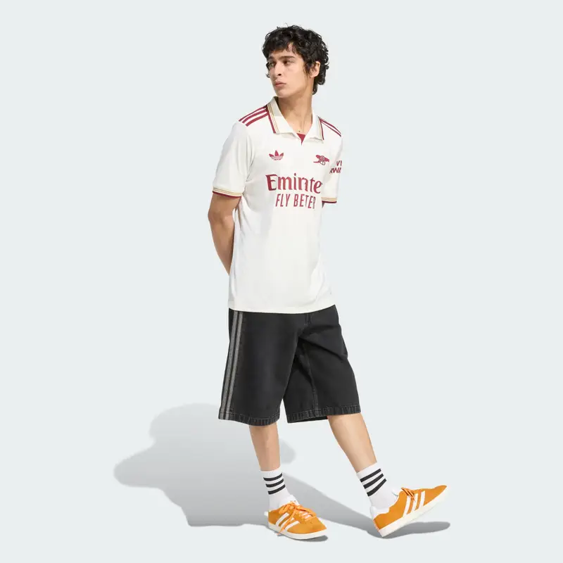 Maglia Third dell' Arsenal 25/26 Cloud White miniatura 3