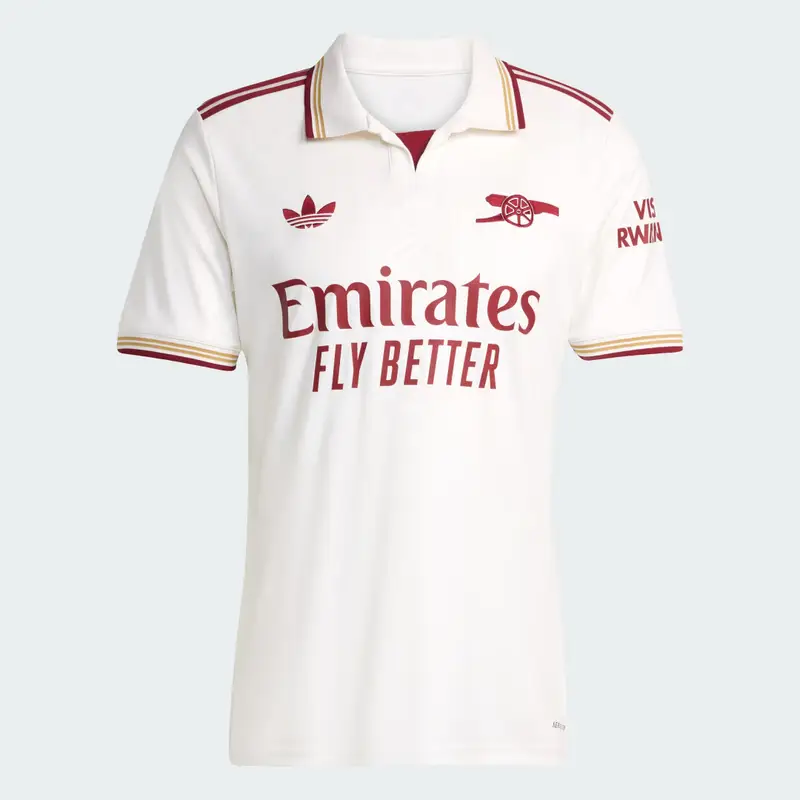 Maglia Third dell' Arsenal 25/26 Cloud White miniatura 4